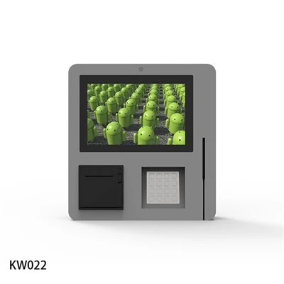 Örugg kortagreiðslur veggfestar söluturn